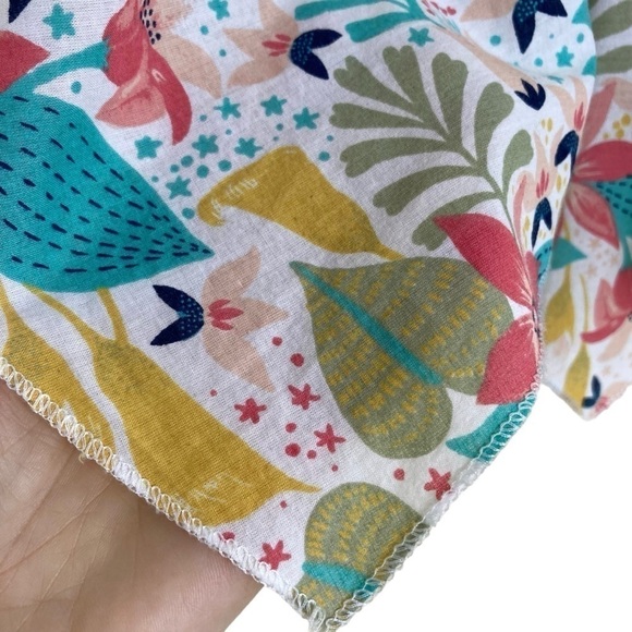 Tommy Bahama Toddler Girls Tropical Floral Sleeveless Dress Handkerchief Hem 2T - Picture 5 of 14